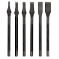 Miniatyrbilde 1 av 8: Prong Chisel Slot Punch DIY Cutter Bærbar Lærskjæringsverktøy Stål Profesjonell Polert