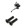 Miniatyrbillede 1 af 5: 7/8' Styr + Tommelfingergaskabel Håndbremsegreb til 50 110cc ATV