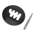 Pikkukuva 7 / 8: Vaihdelevy Mod Professional Short Shifter Mid Plate Mod 95 mm:n vivulla Thrustmaster TH8A -vaihdetarvikkeille