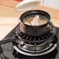 Miniatyrbillede 2 af 5: Varme Diffuser Plade Flammereducer Emalje Flammeguard Simre Ring Stegeplade Varmebeskytter Varmetæmmer Til Hjemmekøkken Madlavning Sort