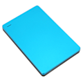 Miniatyrbillede 4 af 8: Ekstern harddisk 2,5 tommer USB 3.0 5 Gbps aluminiumlegering plug and play ultra tynd mobil harddisk til pc tv telefon blå 160G