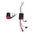 Miniatyrbild 4 av 8: RC 3650 2300KV Borstlös Motor 80A ESC Combo Vattentät med 4mm Bananplugg Hållare för 1/8 1/10 Fjärrkontroll Bil