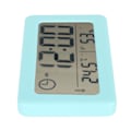 Miniatyrbild 5 av 8: Digital skrivbordsklocka Stor skärm 12/24h Tid Temperatur Display Stativ Liten digital klocka för kontorsskola Hem
