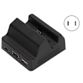 Miniatyrbilde 1 av 8: Laderbase for Switch Host Bærbar Kompatibel Video Ladestasjon Base LaderUS Plugg