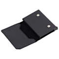 Miniatyrbild 4 av 8: Korthållare Väska Pengaclips Plånbok Aluminiumlegering RFID-blockering Present för Män Kvinnor Ödlemönster Svart