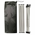 Miniatyrbilde 6 av 8: Rullebord i aluminiumlegering for camping, rullebord, sklisikker, slitesterk, minipiknikbord for camping, fotturer, reiser