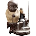 Pikkukuva 1 / 3: Keraaminen takaisinvirtaus suitsuketeline - Buddha suitsuketerassi (Keltainen)