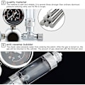 Miniatyrbilde 4 av 5: CO2-regulator for akvarium Dobbelt akvarium CO2 trykkmåler Justerbart trykk CO2-system (w21.8)
