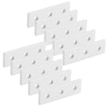 Miniatyrbillede 8 af 8: 10 stk. Aluminium flad forbindelsesplade flad lige reparationsforbindelsesplader 2020-3 hul