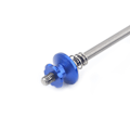Miniatyrbillede 5 af 8: 2 stk. Ultralette Titanium Alloy Hurtigudløserspyd Cykel Udskiftning Reparationsdele (Blå)