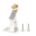Miniatyrbilde 1 av 8: 1/10 metall tilhengerfeste sjakler tilhengerkrok for D90 RC SCX10 CC01 DIY-tilbehør sølv