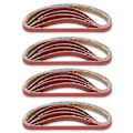 Miniatyrbillede 2 af 8: 20 stk. sandpapirbånd slibende slibeværktøj til udskiftning af slibemaskine 330x10mm60#