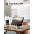 Miniatyrbillede 3 af 3: Tablet Stativ, Justerbart Tablet Stativ Dock til iPad 9, Air 2 3 4, Mini 6, iPad Pro 9.7/10.5/11/12.5, iPhone 13, Switch, Galaxy Tab, Andre Tablets/Smar