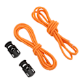 Miniatyrbilde 2 av 8: 2 STK Elastisk gummi Svømmebrille erstatningssett Dykking Snorkelstropp Snor Justerbar TauOrange