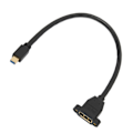 Miniatyrbillede 5 af 8: Mini Displayport til Displayport Mini DP Han til Hun 8K 7680x4320 60Hz Sikker Stabil Mini DP til DP