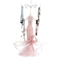 Miniatyrbild 3 av 8: Modell Klänning Högklackade skor Örhänge Halsband Ring Smycken Hållare Stand Display (liten modell)