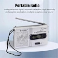 Miniatyrbild 2 av 5: BC-R21 Bärbar Mini AM FM Radio Stereohögtalare