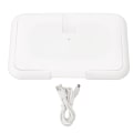 Miniatyrbillede 1 af 8: Baby Wipe Warmer Case Rejseholder Genopfyldelig Konstant Temperatur Ultra Tynd USB Varme Wipe Case Hvid