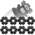Miniatyrbilde 4 av 8: 8 stk fjerningsmutter for sykkelgaffel, 28,6 mm / 1,1 tommer