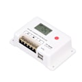 Miniatyrbild 7 av 8: PWM solcellsladdningsregulator 10A IP32-skydd LCD-display 12V/24V automatisk igenkänning för husbilar basstationer