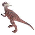 Miniatyrbilde 4 av 8: Dinosaur Figurine Barn for barn, Statisk Pachycephalosaurus Dinosaur Model Leke med Lyd Dekorasjon Gave