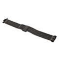 Miniatyrbilde 7 av 8: Justerbart armbånd i rustfritt stål med metallspenne for Huawei Watch Fit 2, svart