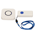 Miniatyrbillede 3 af 8: Trådløs Caregiver Personsøger Langdistance stærkt signal 38 sange 4 Gear Volume Nurse Alert System SOS Call Button 100‑240V EU-stik
