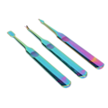 Miniatyrbillede 5 af 8: 3 stk Cuticle Remover Kit Rustfrit stål Professionel Dead Skin Pusher til tånegle Fingernegl