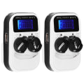 Miniatyrbilde 2 av 8: 2 stk LCD-knappbatterilader for LIR2016 LIR2025 LIR2032 ML2016 ML2025 ML2032 CR2032 EU-plugg 100‑240V