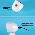 Miniatyrbillede 4 af 8: Solnedgangsbord Projektionslys Robotfigur LED Kunstprojektionslampe 360 Graders Lampe til Hjem Bar Festdekoration