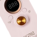 Miniatyrbild 4 av 5: Spikslipmaskin Elektrisk LCD-skärm Justerbar Power Typ Nagelborrmaskin Rosa