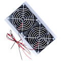 Miniatyrbild 2 av 8: Halvledarkylning Dubbelkärnig Elektronisk Kylare Kylsystem DC12V 120W