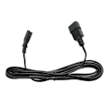 Miniatyrbillede 8 af 8: IEC320 C14 til IEC320 C7 strømledning 10A 250V 2500W IEC320 C14 han til IEC320 C7 hun strømledning kabel 100-250V 9,8 fod