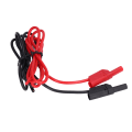 Miniatyrbild 6 av 8: Banantestledning 4 mm hane till hane 32A 1000V Röd Svart Set Kit för batterielektricitet