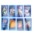 Miniatyrbillede 6 af 8: Hologram Papir Tarot Kort Dæk Engelsk Sprog Familie Interaktivt Brætspil