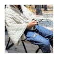 Miniatyrbilde 3 av 5: Bærbar Oppvarmet Poncho, Oppvarmet Teppe Sjal, Bærbar Poncho Justerbar med 3 Temperaturinnstillinger
