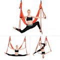 Miniatyrbillede 5 af 5: Silke Aerial Yoga Swing Sæt til Forbedrede Inversioner, Fleksibilitet, Core Styrke og Smertelindring Royal Blå
