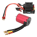 Miniatyrbillede 7 af 8: RC børsteløs motor ESC Combo 60A ESC S3650 5200KV børsteløs motor kit til 1/10 RC bil lastbil crawler