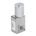 Pikkukuva 2 / 5: Vaihdemoottori 12mm kaksoisakseli itselukittuva palautuva kierukkavaihde nopeuden vähennysmoottori kiinnitysalustalla DC12V 10RPM