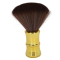 Miniatyrbillede 3 af 8: Barber Neck Duster Brush Blødt hår galvaniseringsproces Barber Brush Neck Duster til Frisørsalon Golden