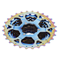 Miniatyrbild 6 av 8: Cykelkassett Svänghjul Fällbar 11 Hastighet 11T‑28T Färgglatt Svänghjul för Mountainbike