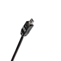 Miniatyrbillede 4 af 5: USB 2.0 Type A Han til Han Mini USB Y Splitter Strøm Datakabel Til Mobil HDD