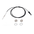 Miniatyrbilde 1 av 8: Fiberoptisk sensor diffus refleksjon digital optisk kabel probe fotoelektrisk sensor probe 1 meter