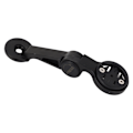 Miniatyrbillede 4 af 8: Justerbar vinkel Out Front Stem Mount Aluminiumlegering Styr Udvidet Cykelcomputer Mount til Blackbird