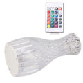Miniatyrbillede 8 af 8: Krystal Diamantlampe Kronblad Rose Lys og Skygge Diamant Touch Lamper RGB16 Farve Til Soveværelse Stue