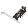 Miniatyrbillede 6 af 8: PCIE X8 til U.2 Adapter-kort Dual Port SFF 8643 Mini SAS HD 36Pin PCIE Adapter-kort til konventionel stationær computer