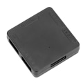 Miniatyrbillede 4 af 8: RGB Converter Wizard Lighting Adapter 3Pin (+5V) ARGB Light til 4Pin (+12V) RGB Fans (Sort)