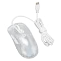 Miniatyrbild 5 av 8: Trådbunden Transparent Mouse 12800DPI 7 Key Macro Programmering 13 RGB Lights Gaming Mouse för Windows för OS X