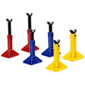 Miniatyrbillede 1 af 5: Display Stands Jack til 1/18 1/10 1/8 1/7 RC Crawler Truck Blå