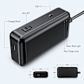 Pikkukuva 5 / 5: Langaton HD-endoskooppikamera - 5,5 mm:n tarkastusboreskooppi Wi-Fi:llä, IP67-vedenkestävä, 6 LED-valoa - Yhteensopiva iPhonen ja Android-puhelimien kanssa